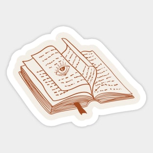 Mystic & Celestial Book Of Spells Sticker